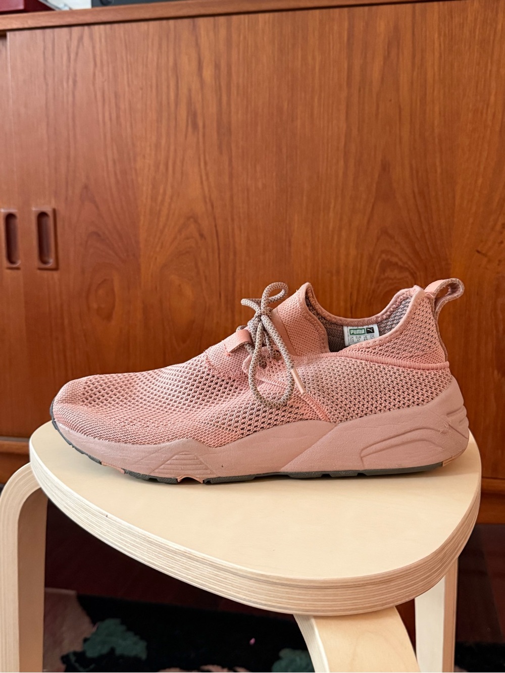Puma by Chris Stamp (Stampd) Women's Knit Slip-On Sneaker - Dusty Pink